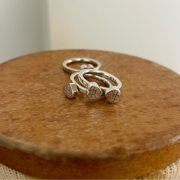Folli Follie Nesting Heart Silver Rings - Picture 6 of 12